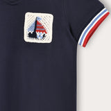Boys' shirt + boat pocket - Navy