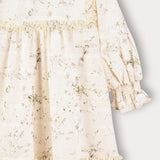 שמלת קומות פרחונית - ירוק