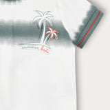 סט בייבי הדפס בטיק - מנטה