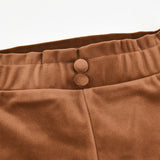 טייץ קטיפה ארוך - קאמל