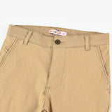 מכנסיים ארוכים בגזרת סקיני - אבן