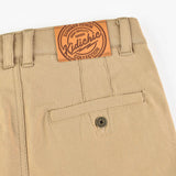 מכנסיים ארוכים בגזרת סקיני - אבן