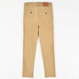 מכנסיים ארוכים בגזרת סקיני - אבן