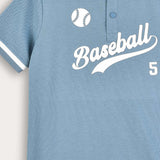 חולצת ניקי ספורטיבית - כחול