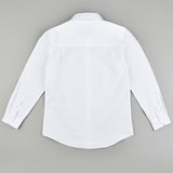 חולצת ג`קארד ש.א פסטל - white oxford