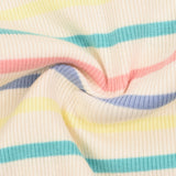 פיג'מת בייבגרו ריב פסים - צבעוני