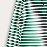 Striped shirt - green+navy