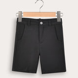 Elegant Jersey Pants - Black