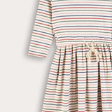 Striped dress - blue