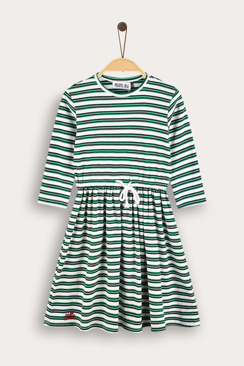 creamy green onion salad dressing recipe Striped Midi Dress Blue/Navy main image 1