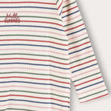 Babygrow with stripes - blue