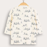 Shirt + print - blue