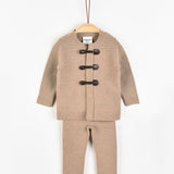 סט בייבי עם סגירת לולאות - בז'