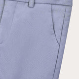 Long linen pants - blue