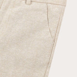 Long linen pants - beige