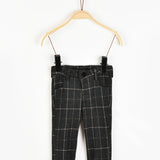 מכנסי בייבי נמתחים - שחור/ בז'