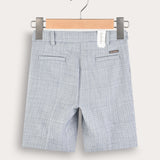 Linen shorts - blue