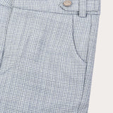 Linen shorts - blue