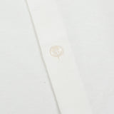 חולצת צווארון מכופתרת - שמנת אוקספורד