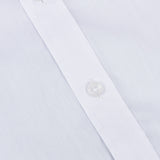 חולצת צווארון מכופתרת - לבן