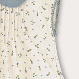 סט בייבי פרחוני - כחול