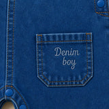 Long denim overalls - blue