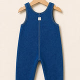 Long denim overalls - blue