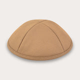 כיפה מבד אריג - בז׳