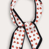 סרט שיער מודפס - אדום