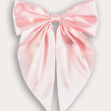 Bow tie with tassel - pink