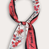 Childhood Print Ribbon - Red